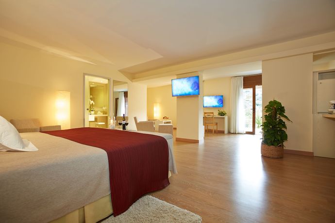 Imagen de la habitación del Hotel L´Hermitage. Foto 2