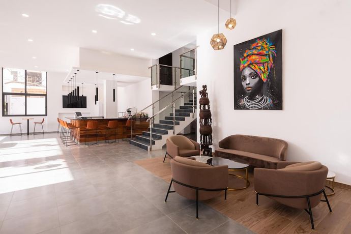Imagen de los interiores del Hotel L'adresse, Dakar. Foto 17
