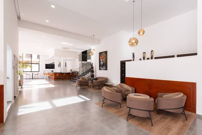 Imagen de los interiores del Hotel L'adresse, Dakar. Foto 20