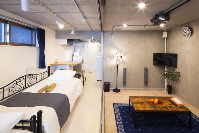 Imagen de la habitación del Hotel Laffitte Hirai Condominium Hotel. Foto 7