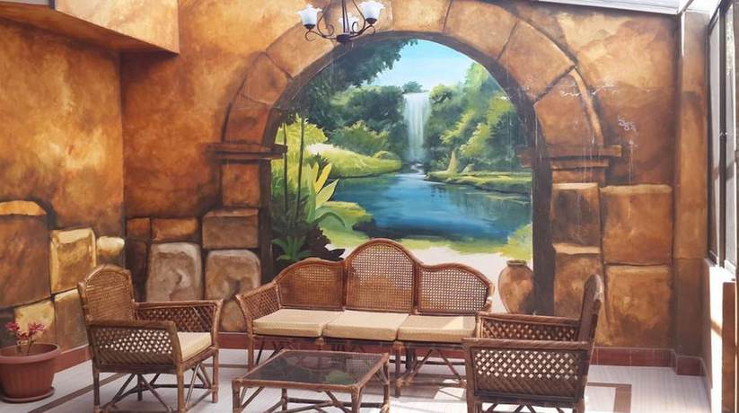 Imagen de los interiores del Hotel Lago Azul, Copacabana. Foto 20