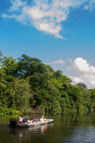 Imagen de los exteriores del Hotel Laguna Lodge Tortuguero. Foto 9
