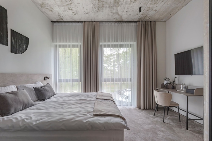 Imagen de la habitación del Hotel Lajos. Foto 4