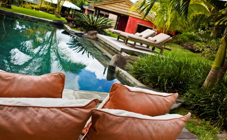 Imagen de la piscina del Hotel Lakaz Chamarel Exclusive Lodge. Foto 19