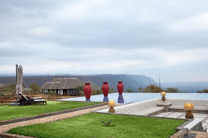 Imagen de la piscina del Hotel Lake Manyara Kilimamoja Lodge. Foto 18