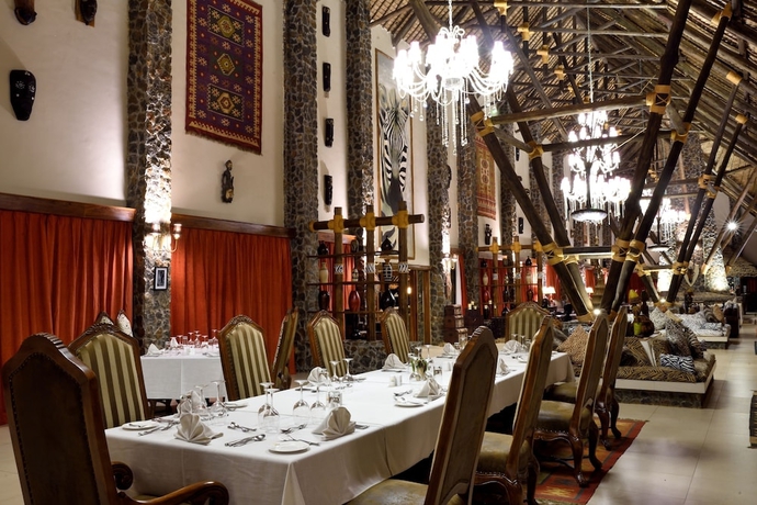 Imagen del bar/restaurante del Hotel Lake Manyara Kilimamoja Lodge. Foto 4