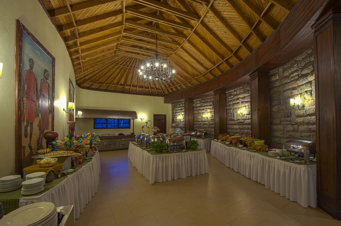 Imagen del bar/restaurante del Hotel Lake Naivasha Sopa Resort. Foto 8