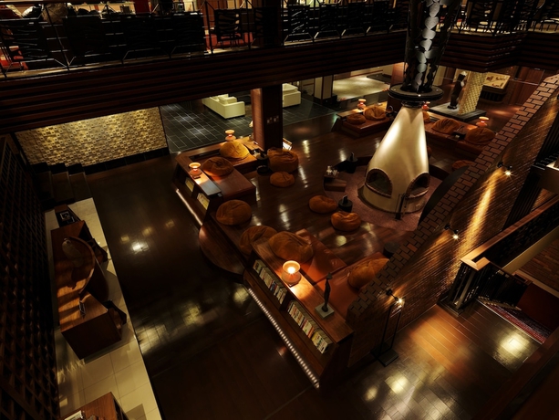 Imagen del bar/restaurante del Hotel Lake Shikotsu Tsuruga Resort Spa Mizu No Uta. Foto 6