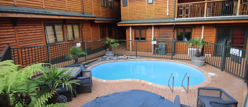 Imagen de la piscina del Hotel Lakefront Lodge Taupo. Foto 15