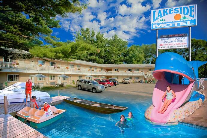 Imagen general del Hotel Lakeside Motel, Wisconsin Dells. Foto 7