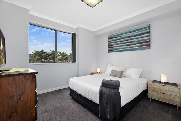 Imagen de la habitación del Hotel Lakeside Waterfront Apartment 18. Foto 3