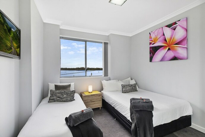 Imagen de la habitación del Hotel Lakeside Waterfront Apartment 18. Foto 8