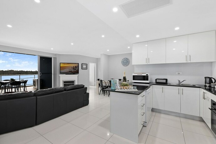 Imagen de la habitación del Hotel Lakeside Waterfront Apartment 18. Foto 12