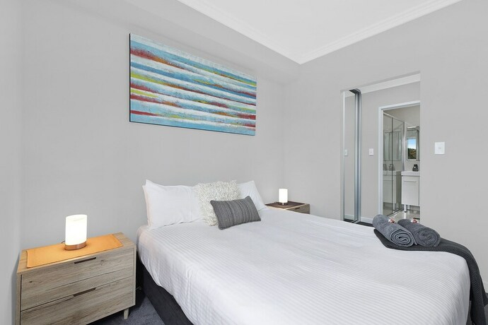 Imagen de la habitación del Hotel Lakeside Waterfront Apartment 18. Foto 13