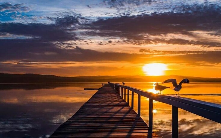 Imagen de los exteriores del Hotel Lakeside Waterfront Apartment 18. Foto 16