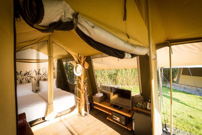 Imagen de la habitación del Hotel Lala Mukha Tented Resort Khao Yai. Foto 4