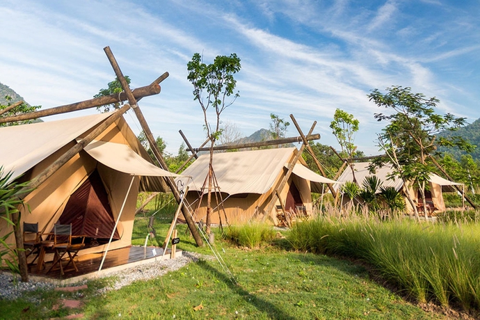 Imagen de la habitación del Hotel Lala Mukha Tented Resort Khao Yai. Foto 10