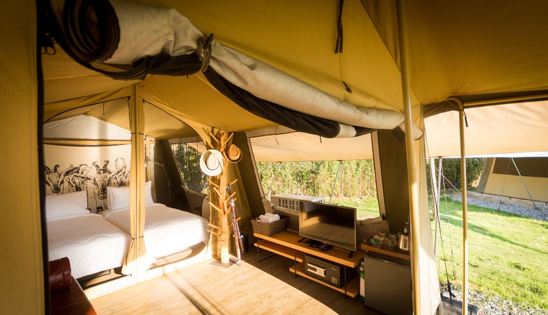 Imagen de la habitación del Hotel Lala Mukha Tented Resort Khao Yai. Foto 11