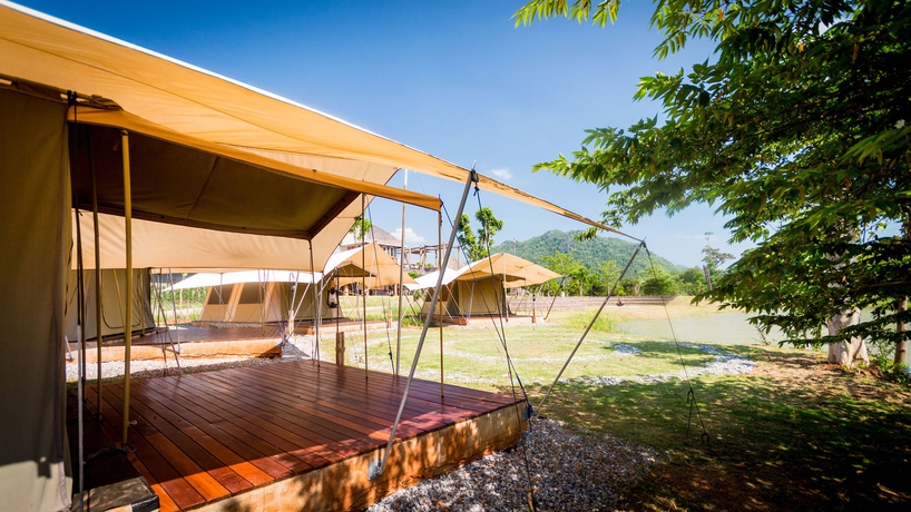 Imagen de los exteriores del Hotel Lala Mukha Tented Resort Khao Yai. Foto 16