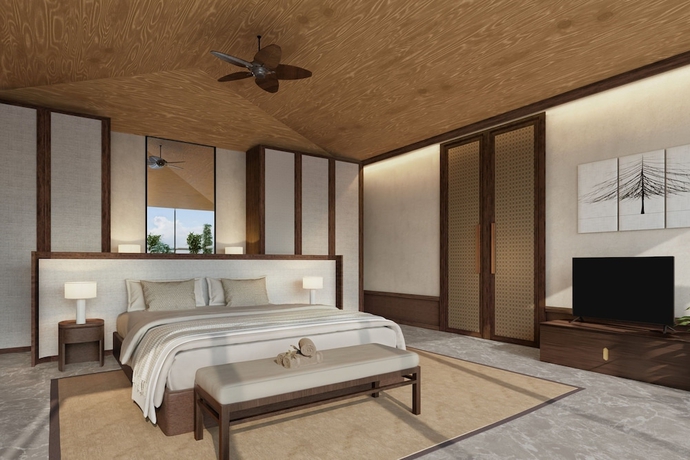Imagen de la habitación del Hotel Lampung Marriott Resort and Spa. Foto 6