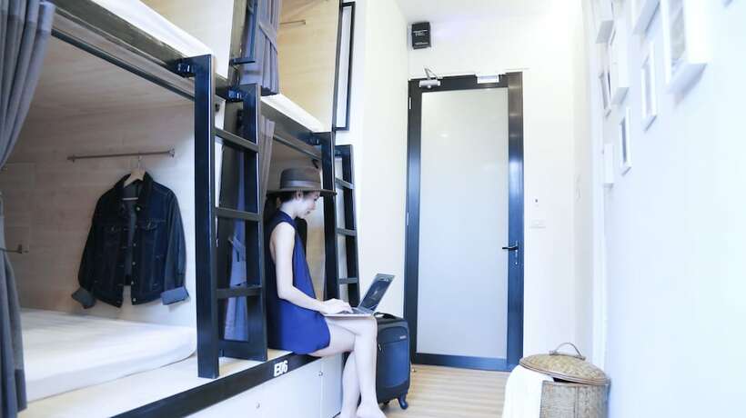 Imagen de la habitación del Hotel Lamurr Sukhumvit 41 - Hostel. Foto 19