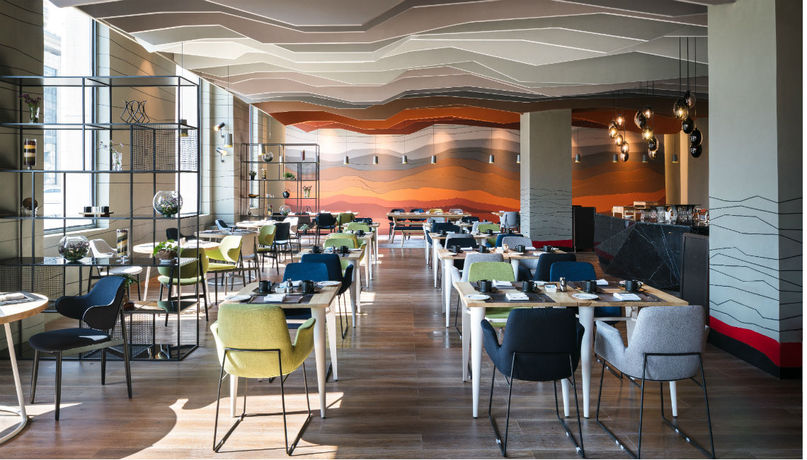 Imagen del bar/restaurante del Hotel Lan And Spa Changbaishan. Foto 4