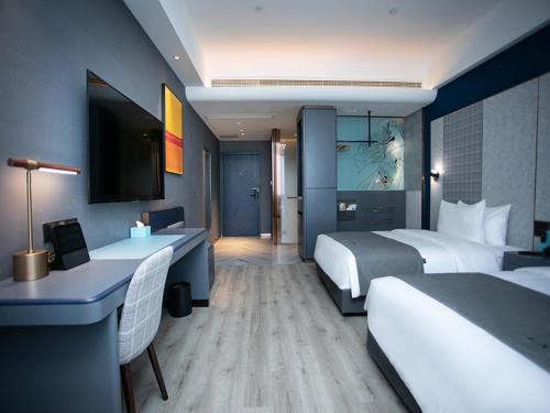 Imagen general del Hotel LanOu Huai\'an Lianshui High-Speed Railway Station Yanhuang Avenue. Foto 3