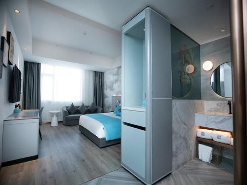 Imagen de la habitación del Hotel LanOu Huai\'an Lianshui High-Speed Railway Station Yanhuang Avenue. Foto 19