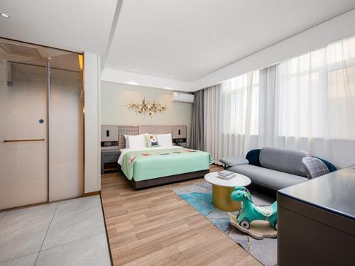 Imagen de la habitación del Hotel LanOu Lanzhou Zhengning Road Night Market. Foto 20