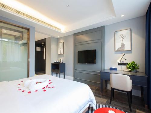 Imagen general del Hotel LanOu Xilinhot China Madu Cultural Plaza. Foto 2