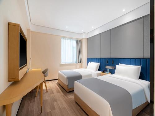 Imagen de la habitación del Hotel LanOu Zibo Yiyuan Zhenxing Road. Foto 14