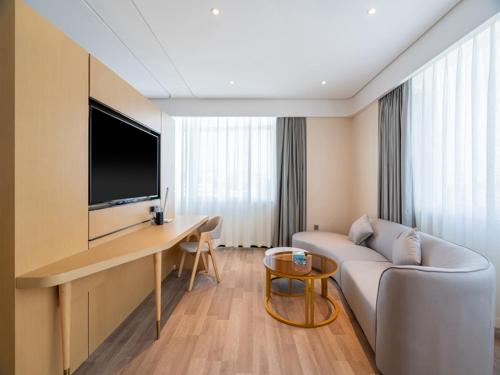 Imagen de la habitación del Hotel LanOu Zibo Yiyuan Zhenxing Road. Foto 15