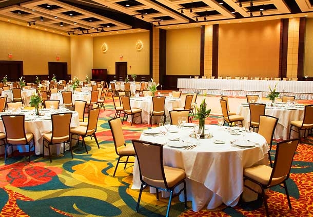 Imagen del bar/restaurante del Hotel Lancaster Marriott At Penn Square. Foto 13