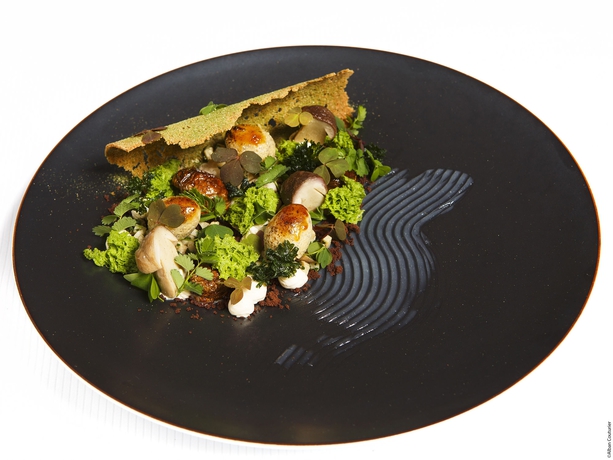 Imagen del bar/restaurante del Hotel Lancaster, París. Foto 2