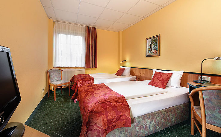 Imagen de la habitación del Hotel Landhaus Dierkow. Foto 4
