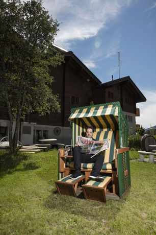 Imagen del bar/restaurante del Hotel Landhaus, Obergoms. Foto 9