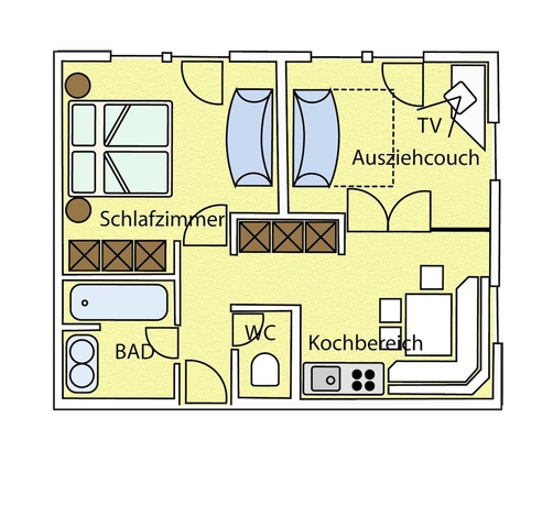 Imagen de la habitación del Hotel Landhaus Rosengartl Krimml. Foto 16