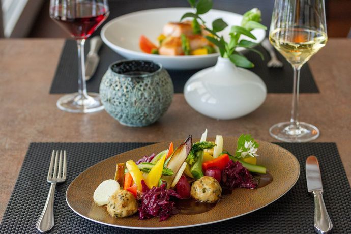 Imagen del bar/restaurante del Hotel Landhotel Rügheim. Foto 3