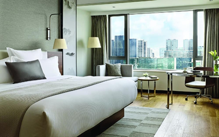 Imagen de la habitación del Hotel Langham Place Ningbo. Foto 6