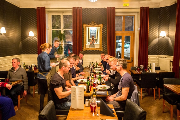 Imagen del bar/restaurante del Hotel Langley Gustavia. Foto 6