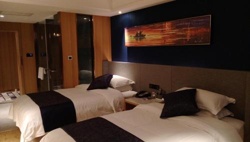 Imagen de la habitación del Hotel Lanmei Boutique West Station Branch Lanzhou. Foto 6