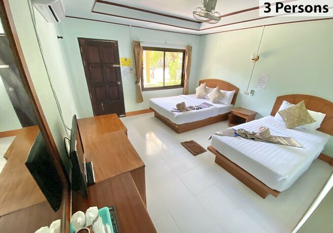 Imagen de la habitación del Hotel Lanta Emerald Bungalow. Foto 19