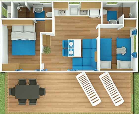 Imagen de la habitación del Hotel Lanterna Premium Camping Resort. Foto 9