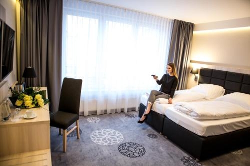 Imagen de la habitación del Hotel Lantier. Foto 6