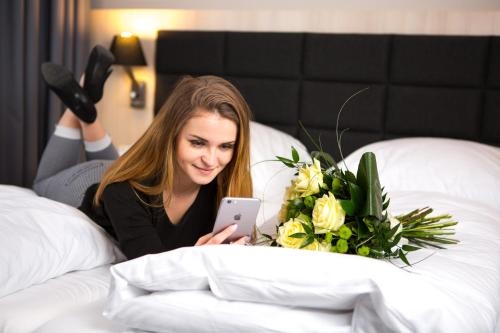 Imagen de la habitación del Hotel Lantier. Foto 8