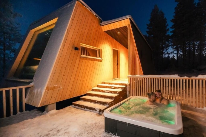 Imagen de la habitación del Hotel Lapland Glow Chalets. Foto 4