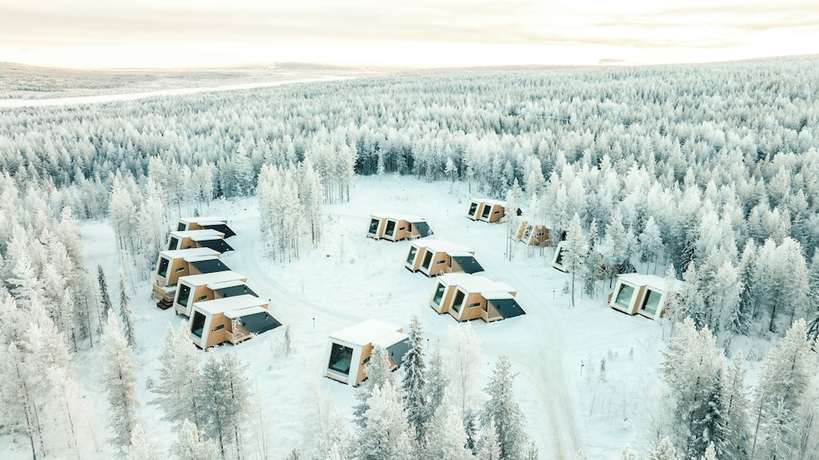 Imagen general del Hotel Lapland Glow Chalets. Foto 1