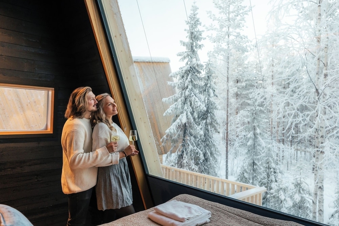 Imagen de la habitación del Hotel Lapland Glow Chalets. Foto 13