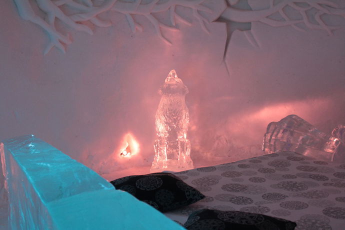 Imagen de los interiores del Hotel Lapland Hotels Snow Village. Foto 16