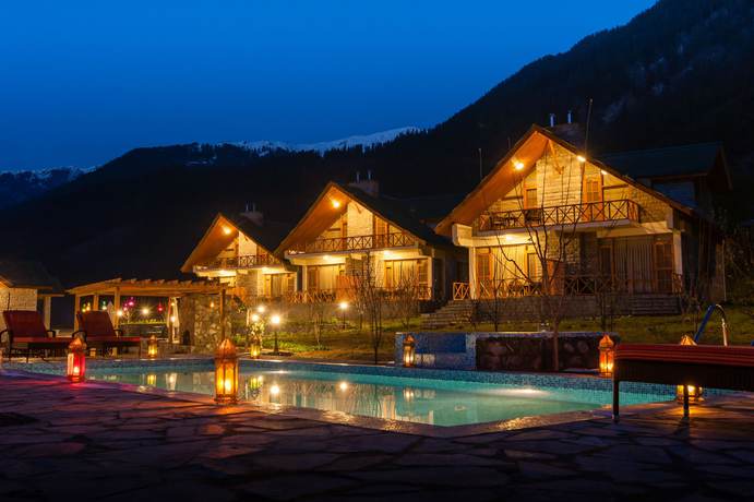 Imagen general del Hotel Larisa Resort, Manali. Foto 1